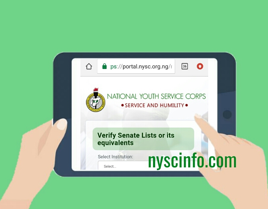 NYSC Senate List for 2023 Batch A, B and C – Check your name