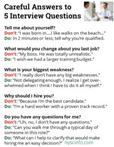 10 tough interview questions and answers