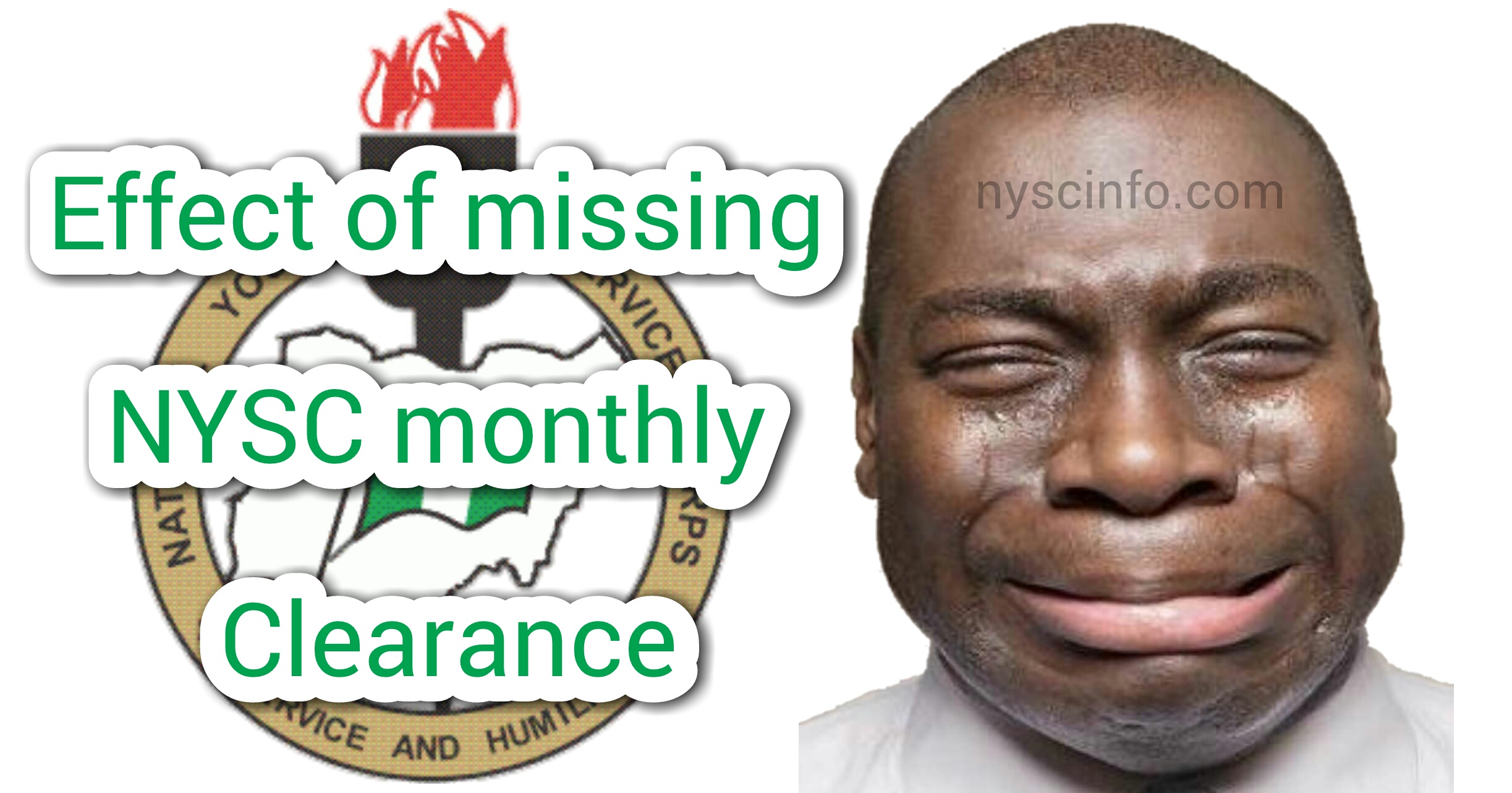 Effect of missing NYSC monthly Clearance