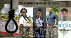 Nysc members who committed suicide