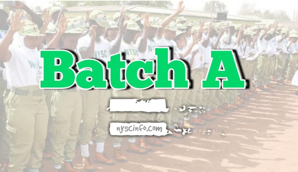 7 facts that prove Batch A is the Luckiest NYSC Batch