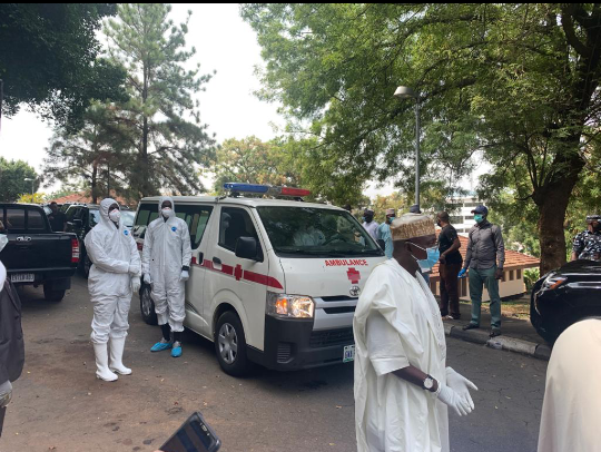 Abba Kyari remains arrives Abuja for burial