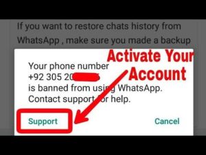 How to unblock WhatsApp banned number