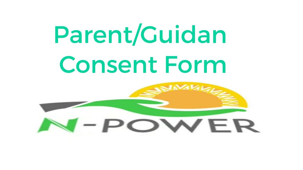 Npower Parent/Guardian Consent Form