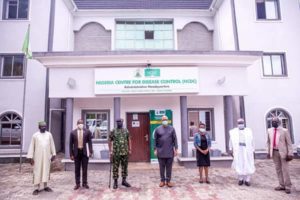 Nysc DG visit ncdc