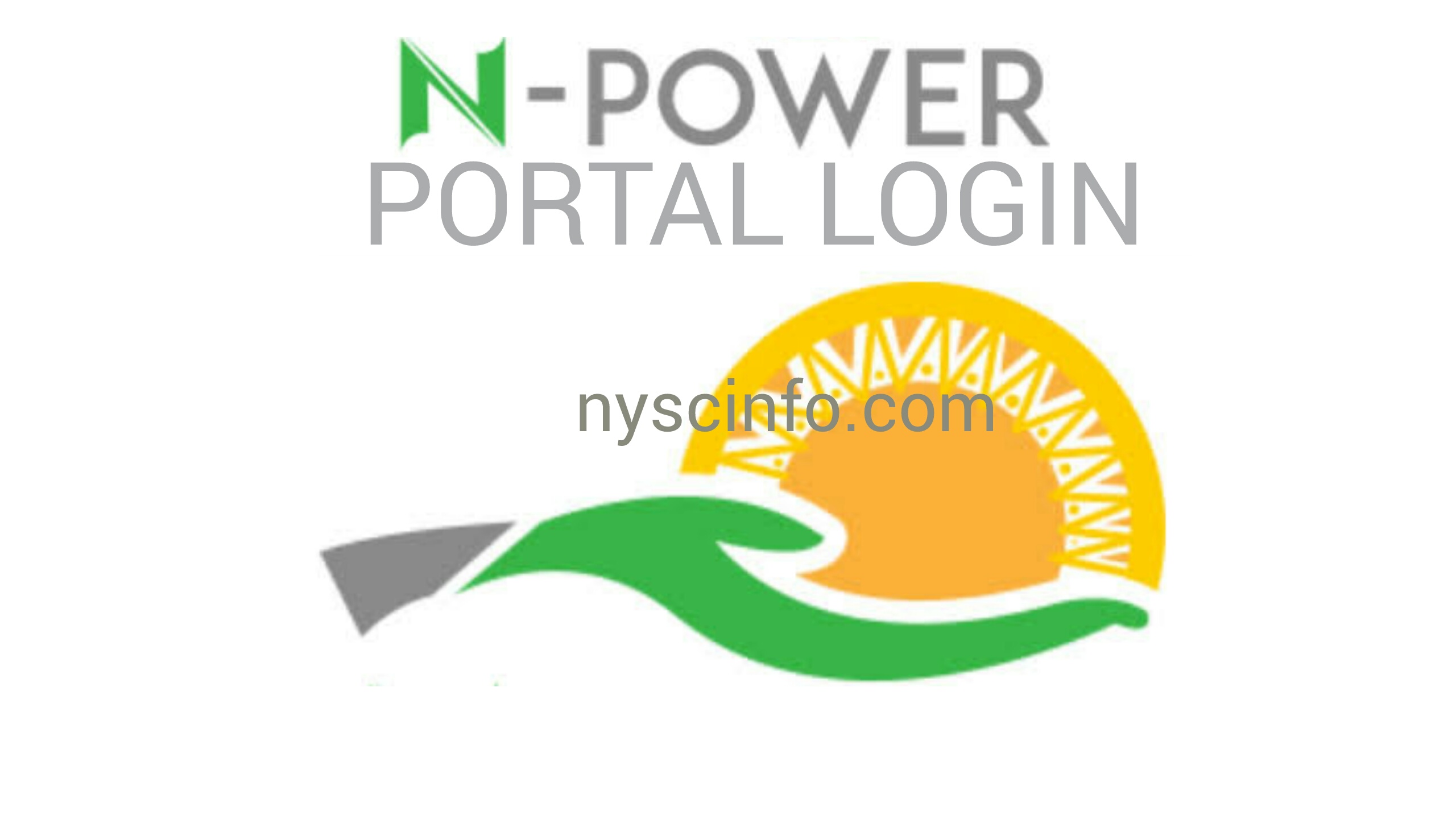 Npower Login Portal 2021/2022 Login to your dashboard npower.fmhds