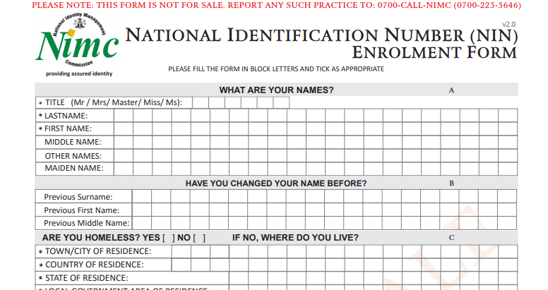 How To Register For National ID Card Online