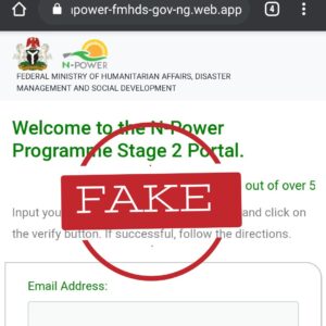 FG Cautions Nigerians Over Fake Npower Shortlist