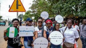 Npower protest