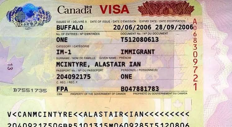 Canadian visa application in Nigeria
