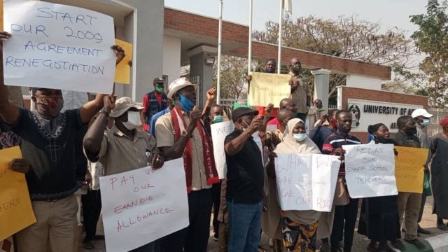 NASU, SSANU Begin Protest over 40Billion Earned Allowance