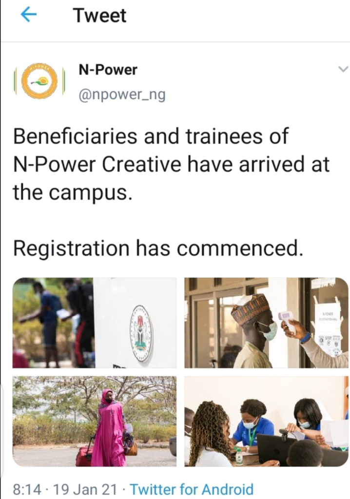 Npower applicants