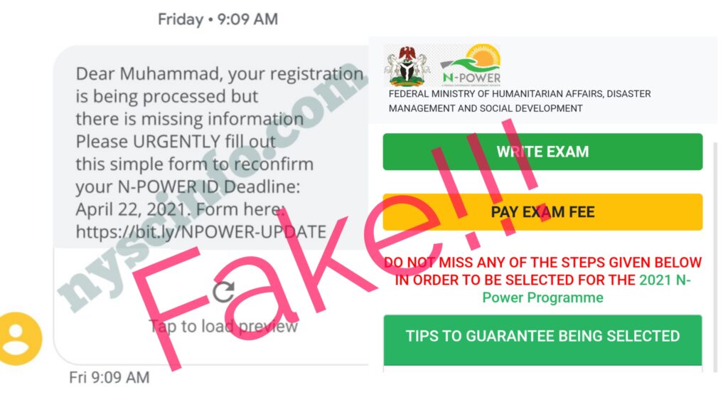 How To Detect A Fake NPower Text Message