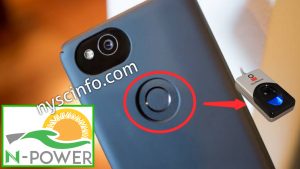 Npower Fingerprint on Mobile Phone