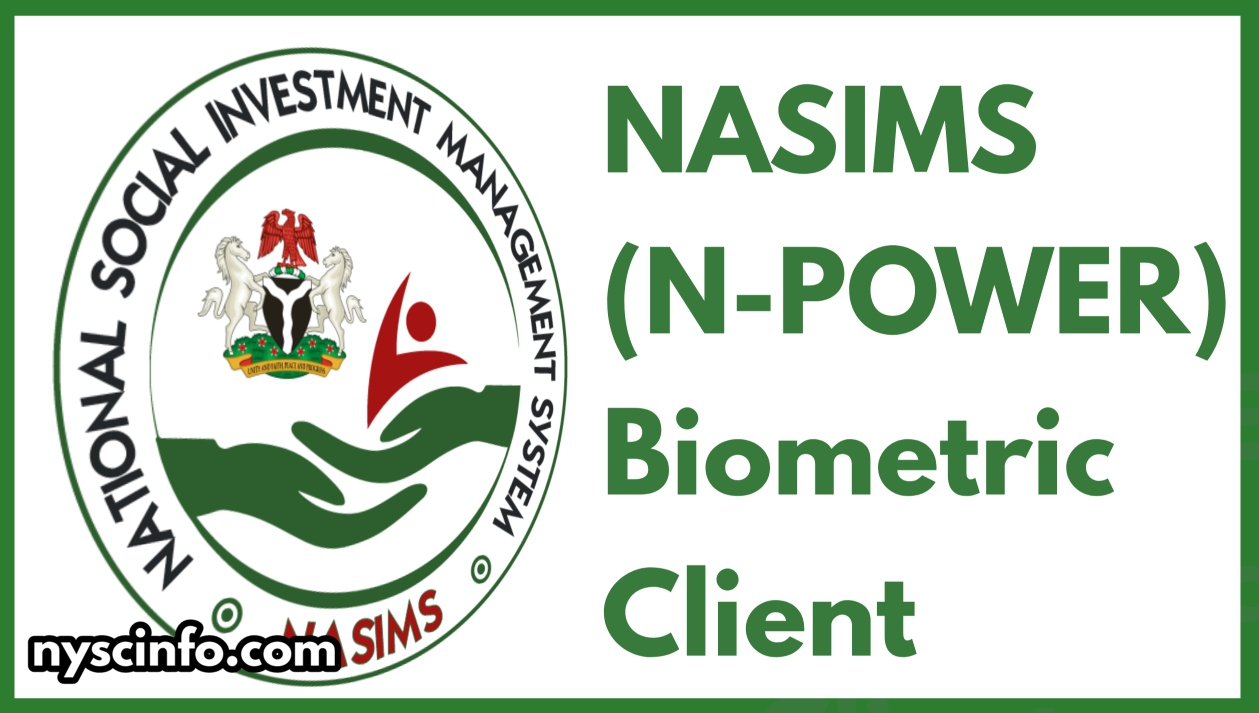 NASIMS Biometric Software Download