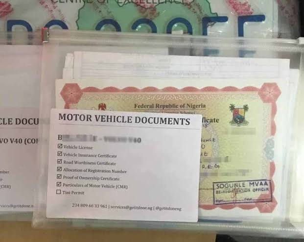 How To Register A Vehicle In Nigeria