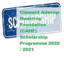 CAHF Scholarship Program 2021/2022