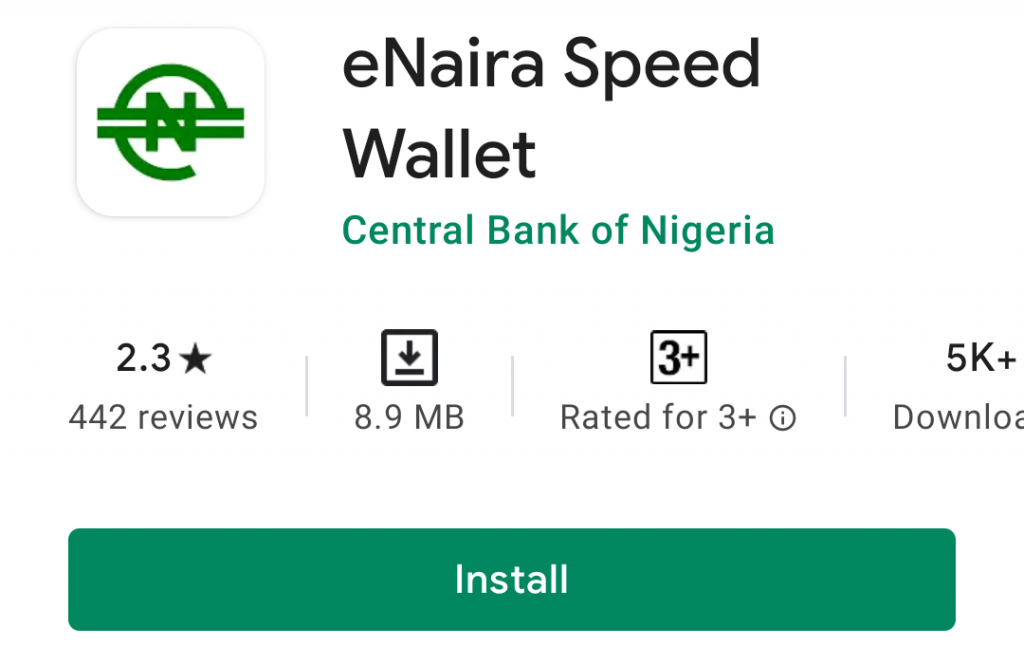 eNaira Speed Wallet