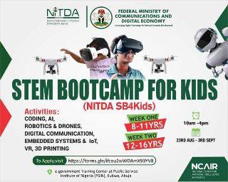 NITDA 2022 Stem Bootcamp
