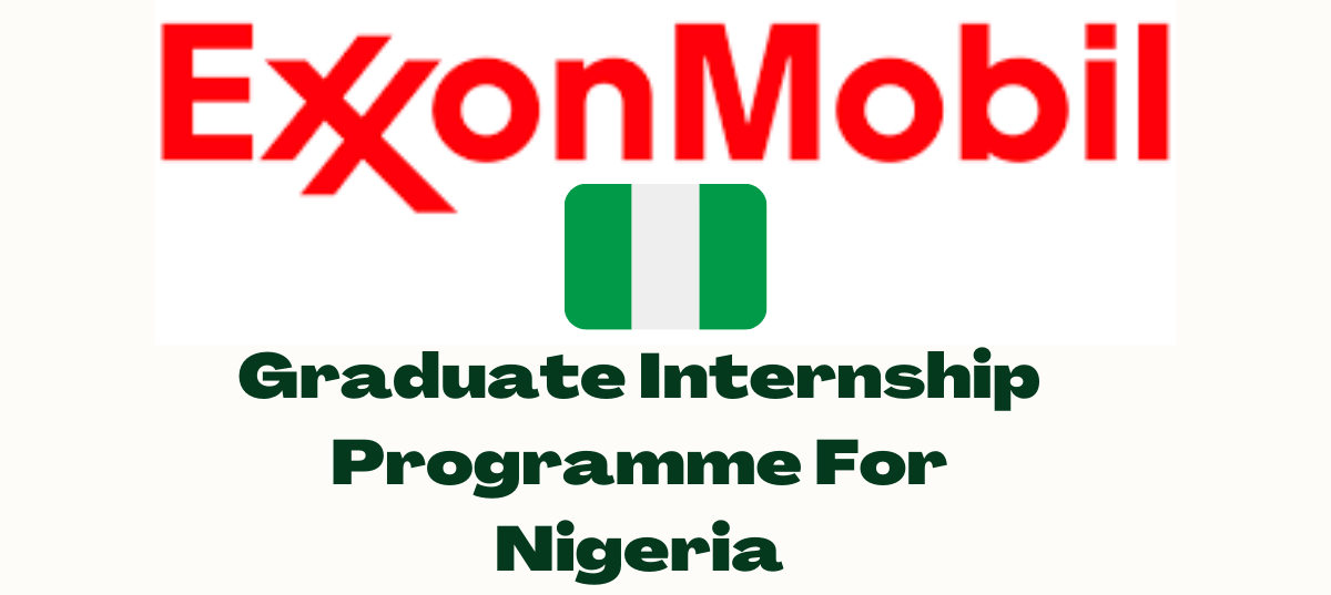Apply ExxonMobil Graduate Internship (Environmental and Property