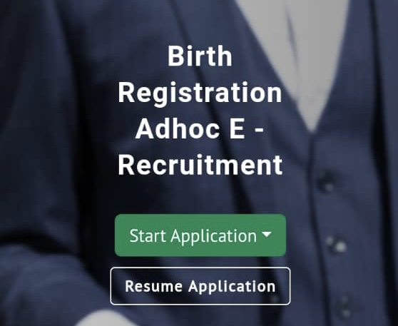 NPC Birth Registration Adhoc E-Recruitment