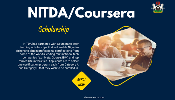 NITDA Coursera Scholarship