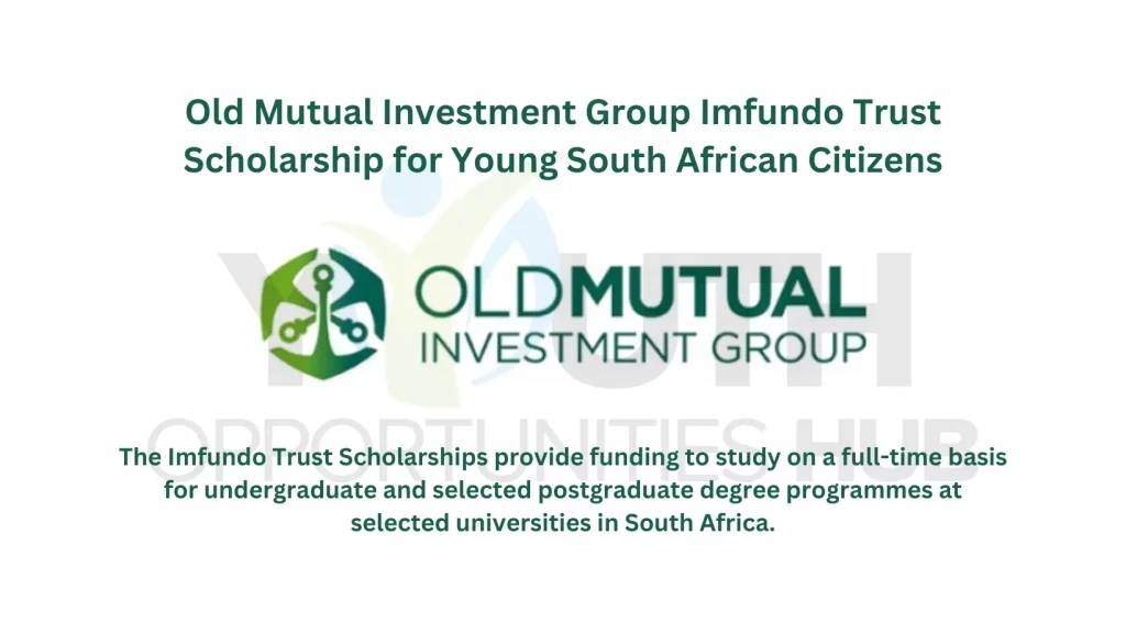 Imfundo Trust Scholarship