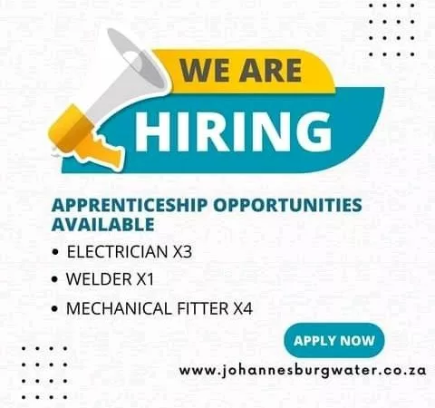 Johannesburg Water SOC Ltd Apprenticeship Programme