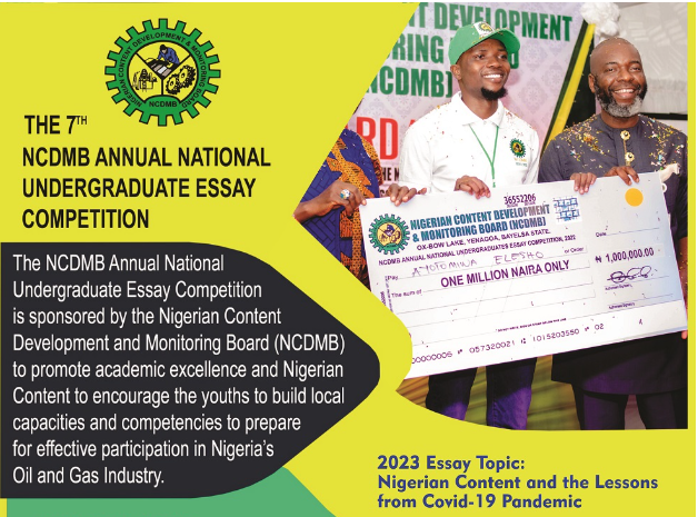 NCDMB National Undergraduate Essay Competition