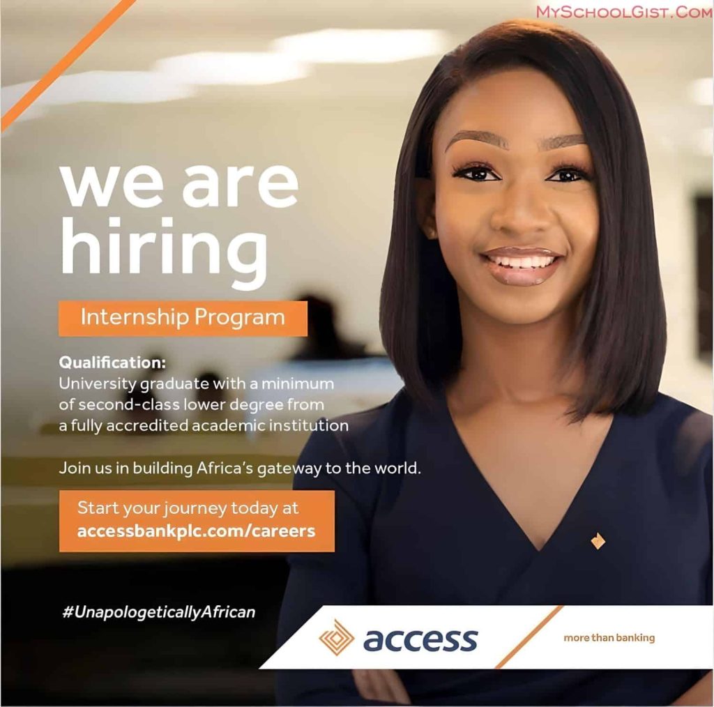 Access Bank Entry-Level Trainee Programme