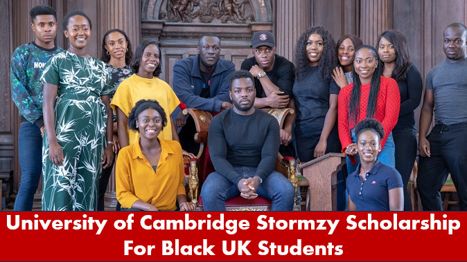 Stormzy Scholarship For Black UK Students (University of Cambridge)