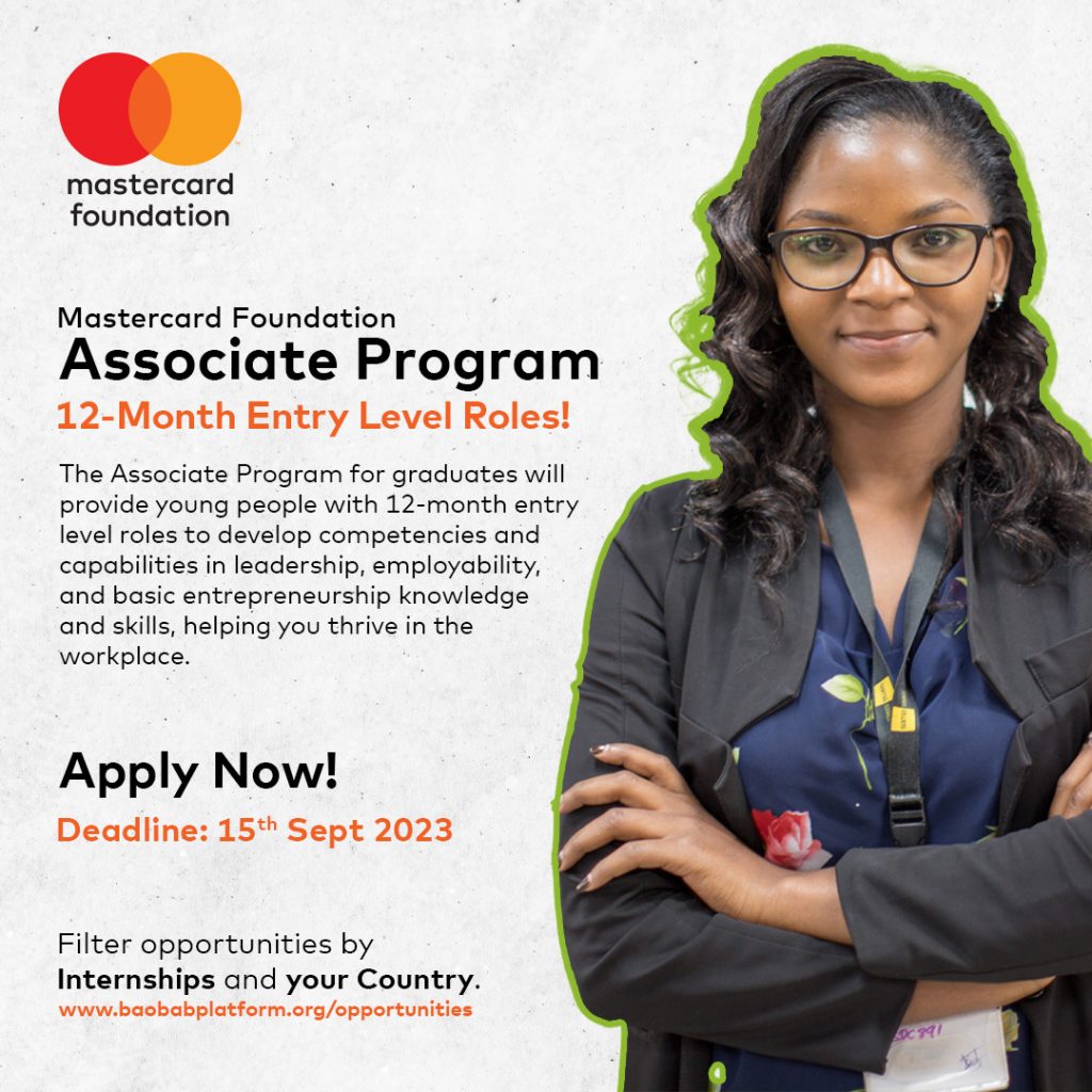 Mastercard Foundation Associate Program