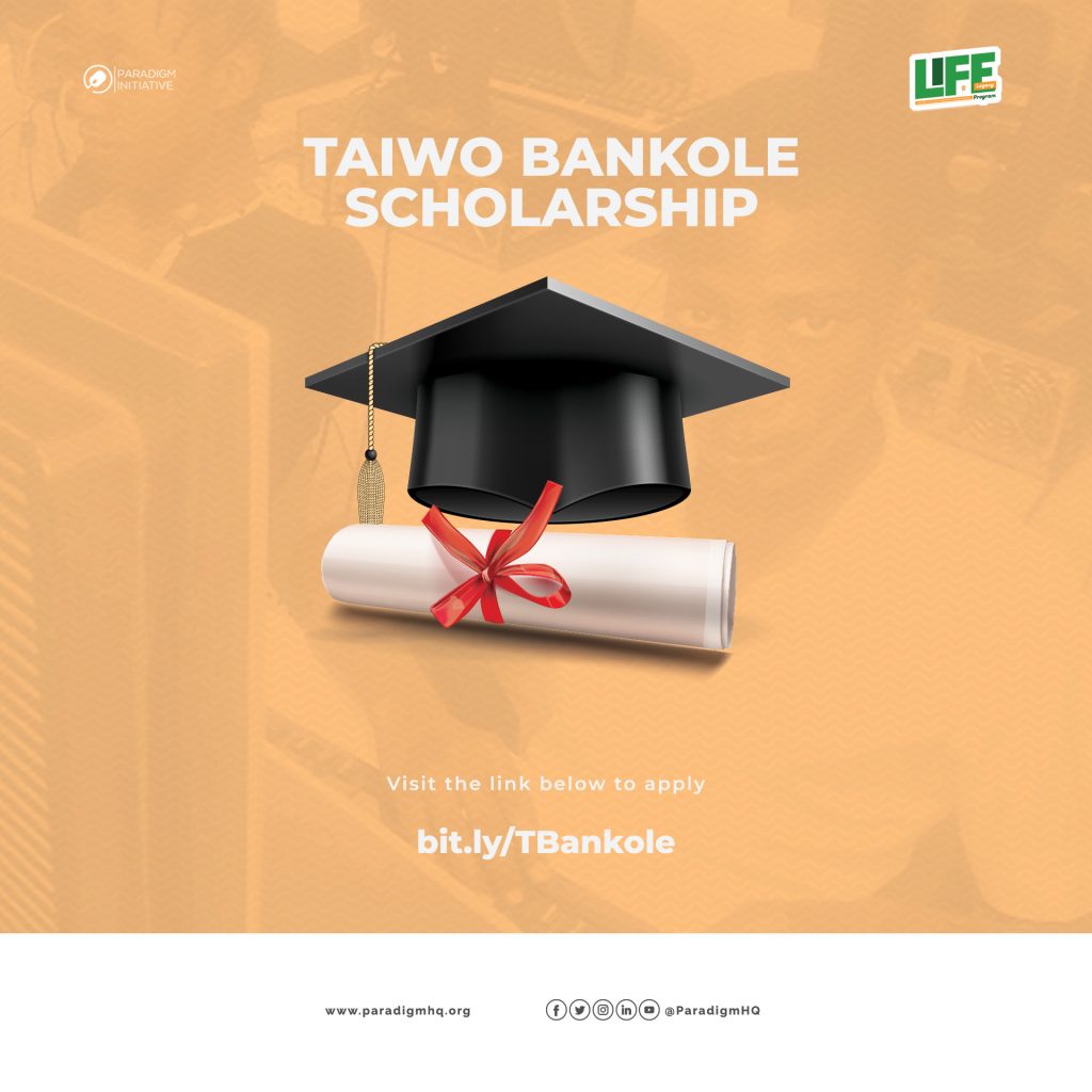 Taiwo Bankole Undergraduate Scholarship