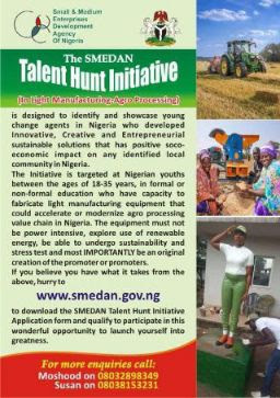 SMEDAN Talent Hunt