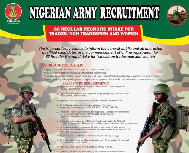 Nigerian Army Recruitment