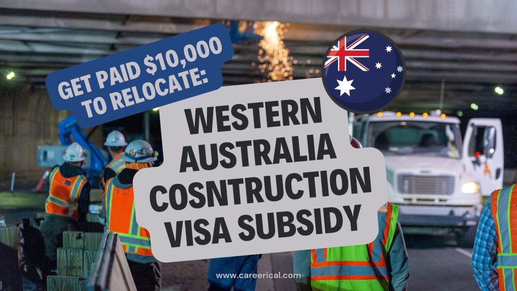 Western Australia's Constructions Visa Subsidy