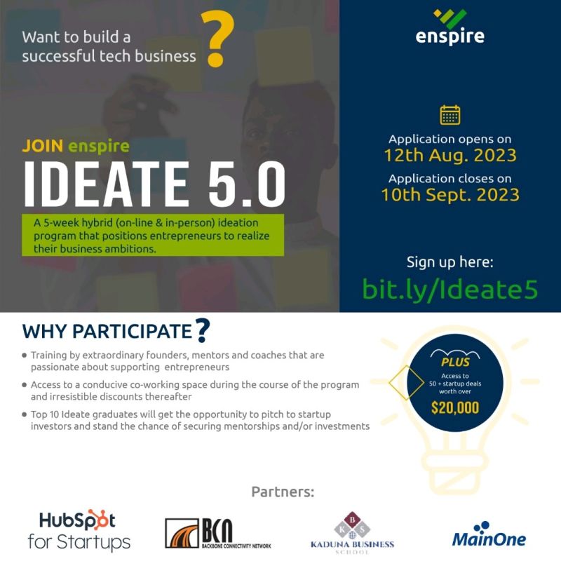 Enspire Hub Incubation Program